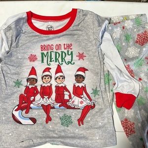 Elf on the shelf pajamas